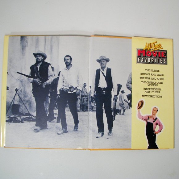 All Time Movie Favorites Joel Finler Intro Dustin Hoffman Book Longmeadow Press - Picture 11 of 11